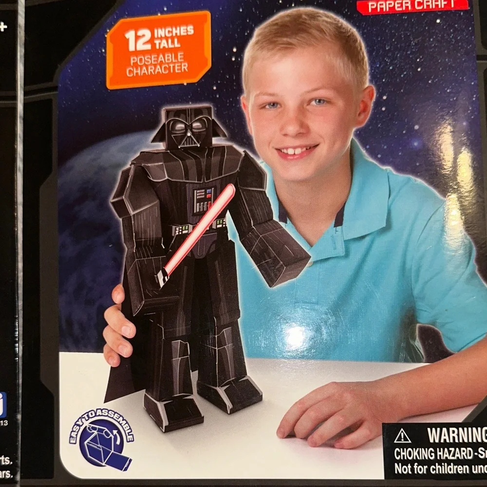 Star Wars Blueprints Paper Craft Set - Chewbacca‎ and Darth Vader